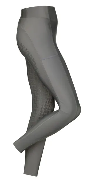 LeMieux Summer Active Wear Pull On Breeches Grey