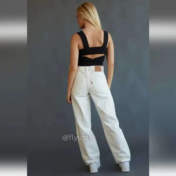Levi's for Free People Dad Baggy Jeans
