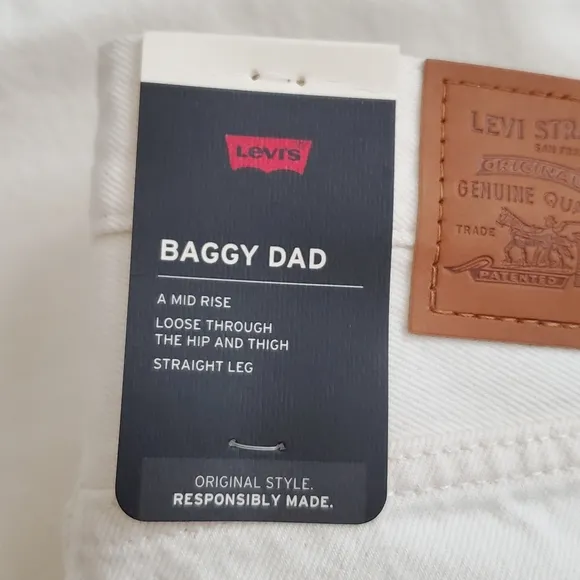 Levi's for Free People Dad Baggy Jeans