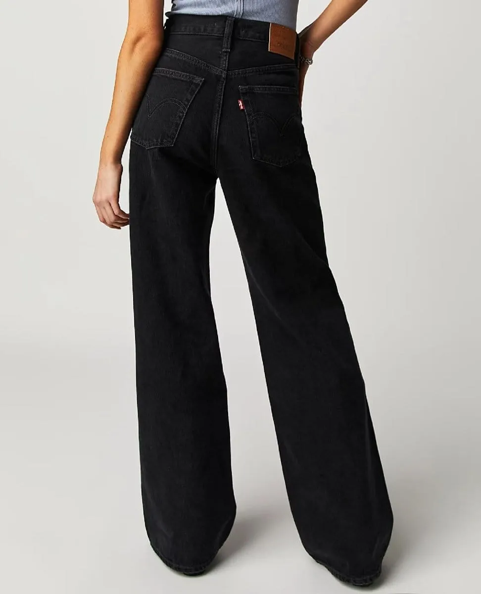 Levi's Ribcage Jean Rosie Posie Black