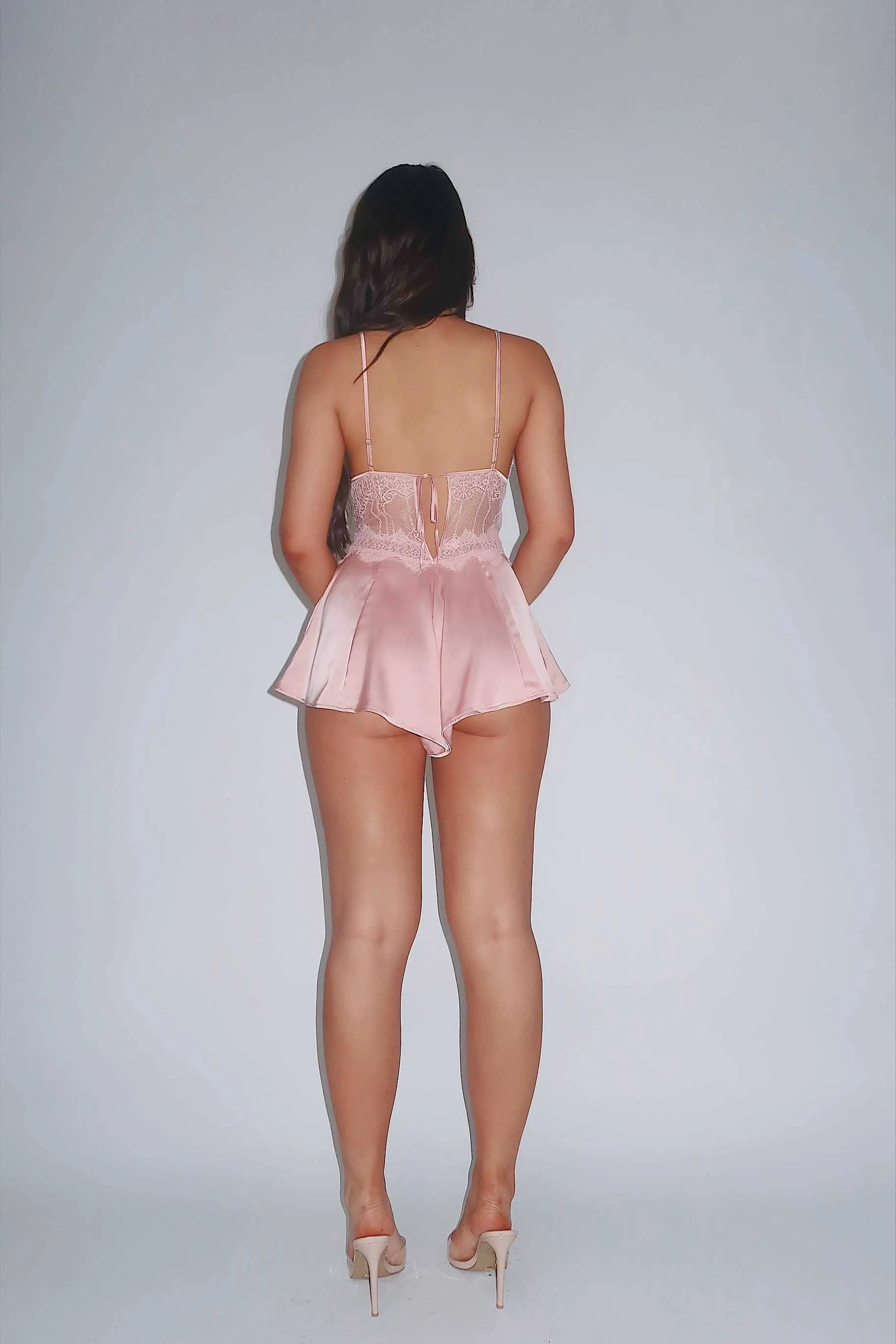 Lexie Pink Playsuit