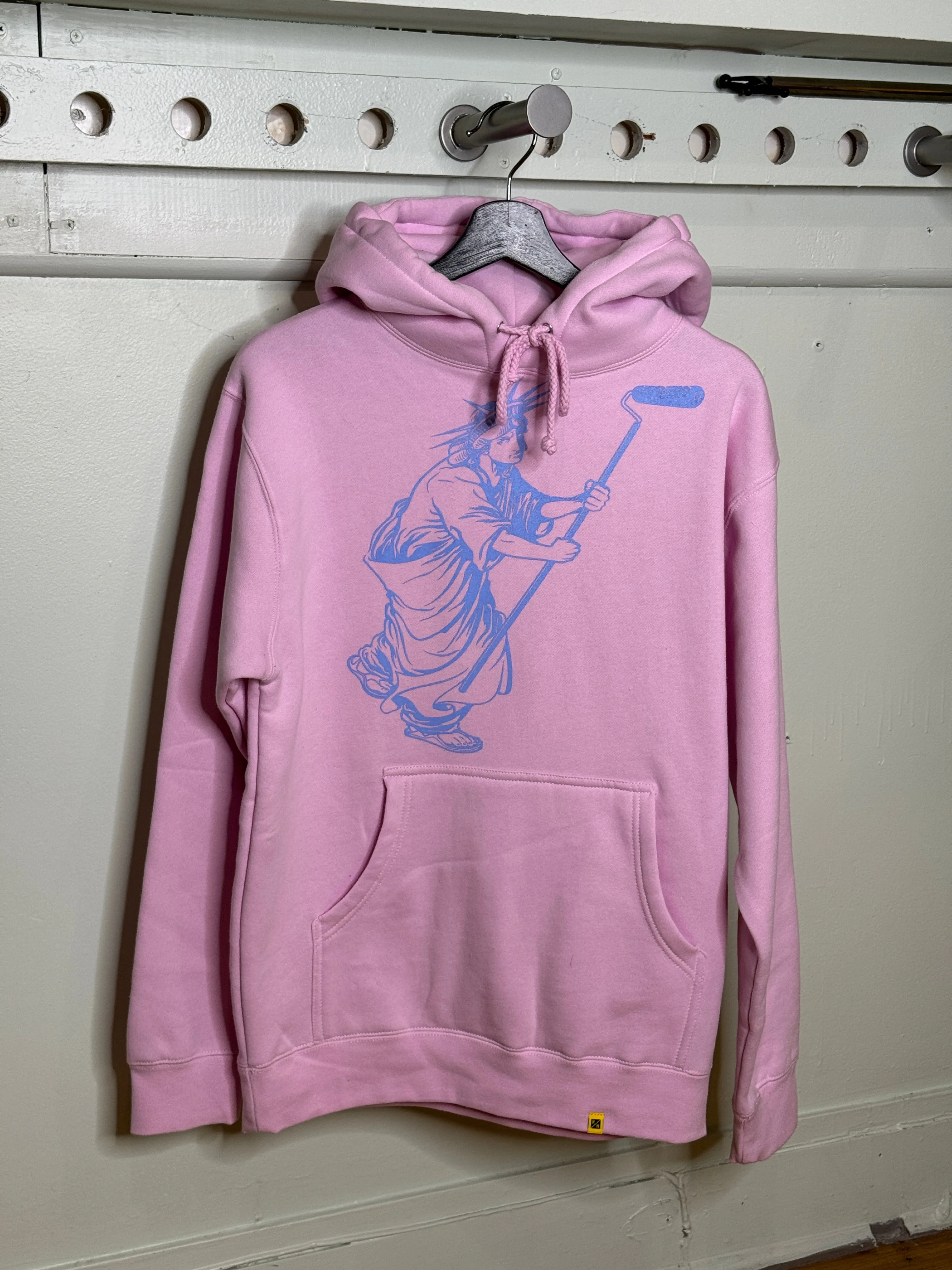 Liberty & Hustle Hoodie - Frost Pink