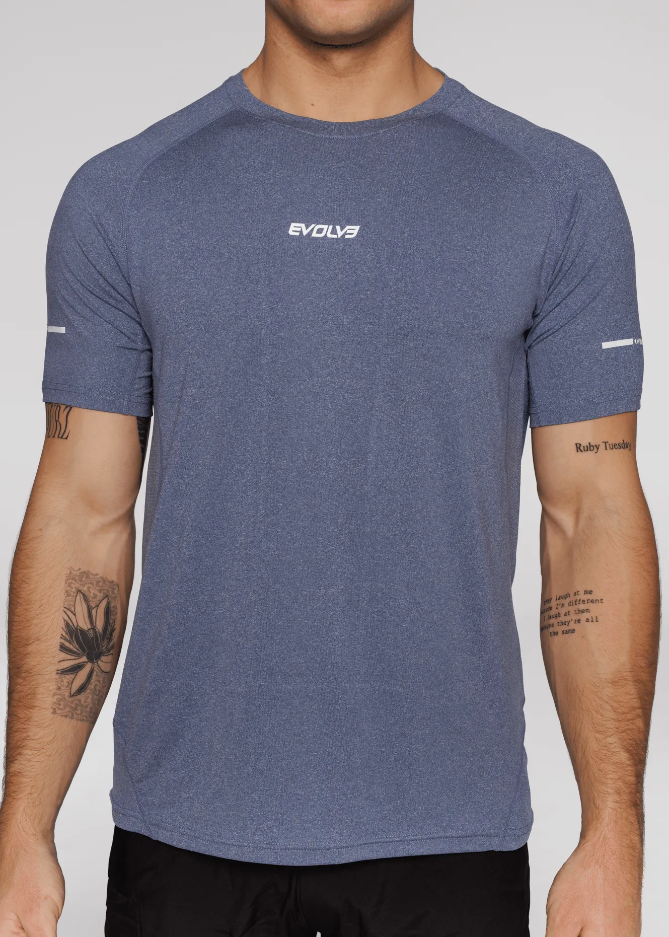 Limitless Hyper Tee - Glaucous