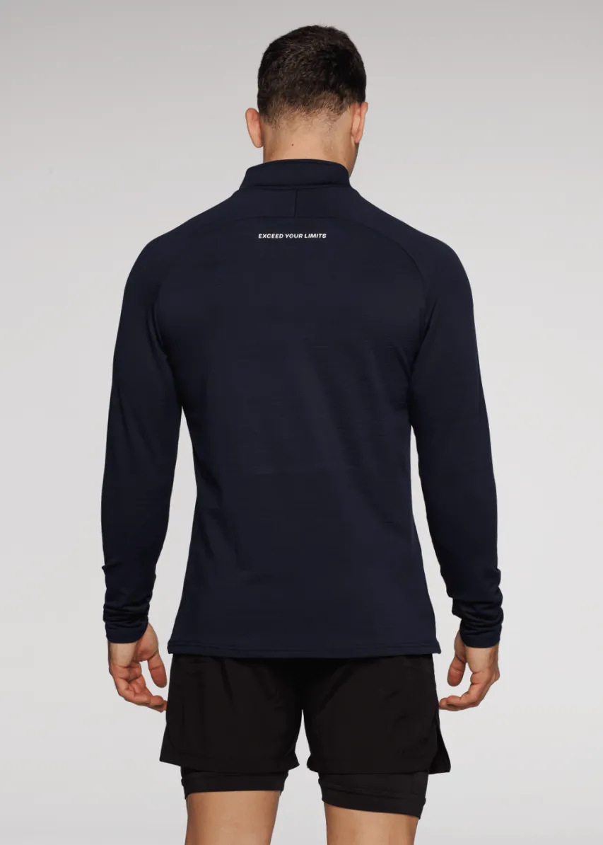 Limitless ¼ Zip Jacket - Navy