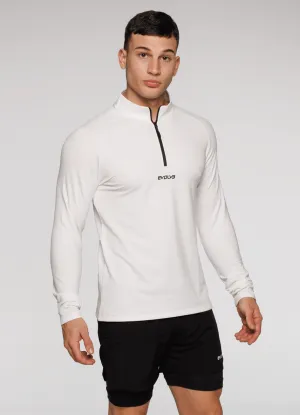 Limitless ¼ Zip Jacket - White