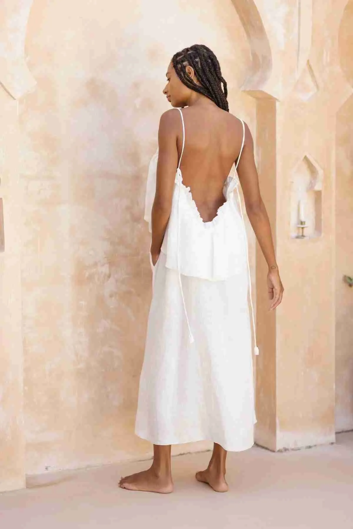 Linen Muse Gown (Made to Order)