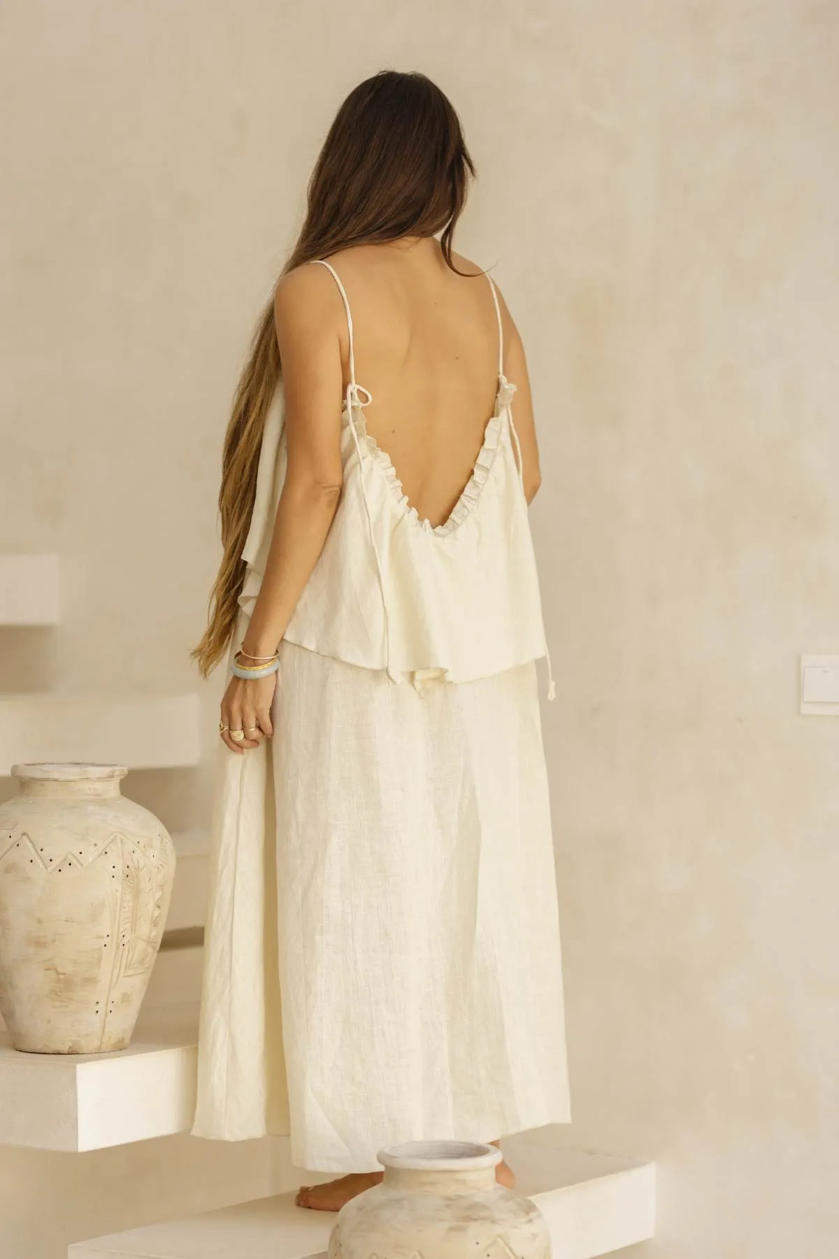 Linen Muse Gown (Made to Order)
