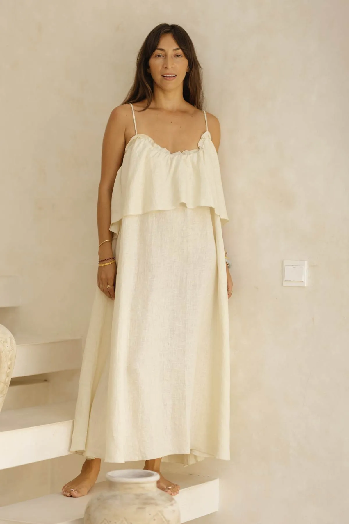 Linen Muse Gown (Made to Order)