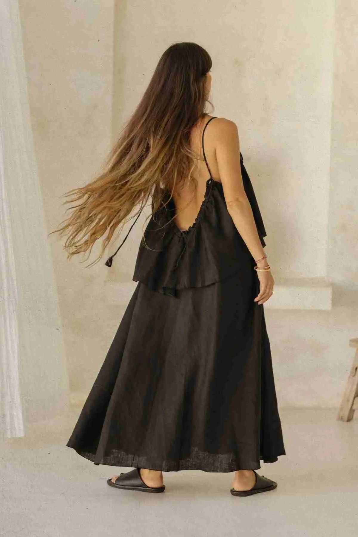 Linen Muse Gown (Made to Order)