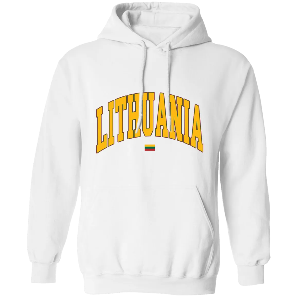 Lithuania - Men/Women Unisex Comfort Pullover Hoodie