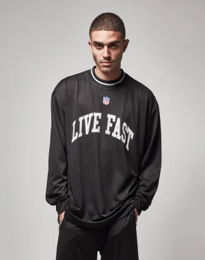 LIVE FAST MESH LONGSLEEVE