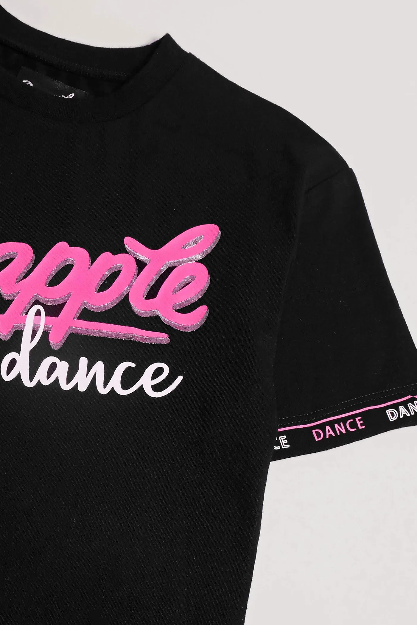 Logo Dance Crop T-Shirt