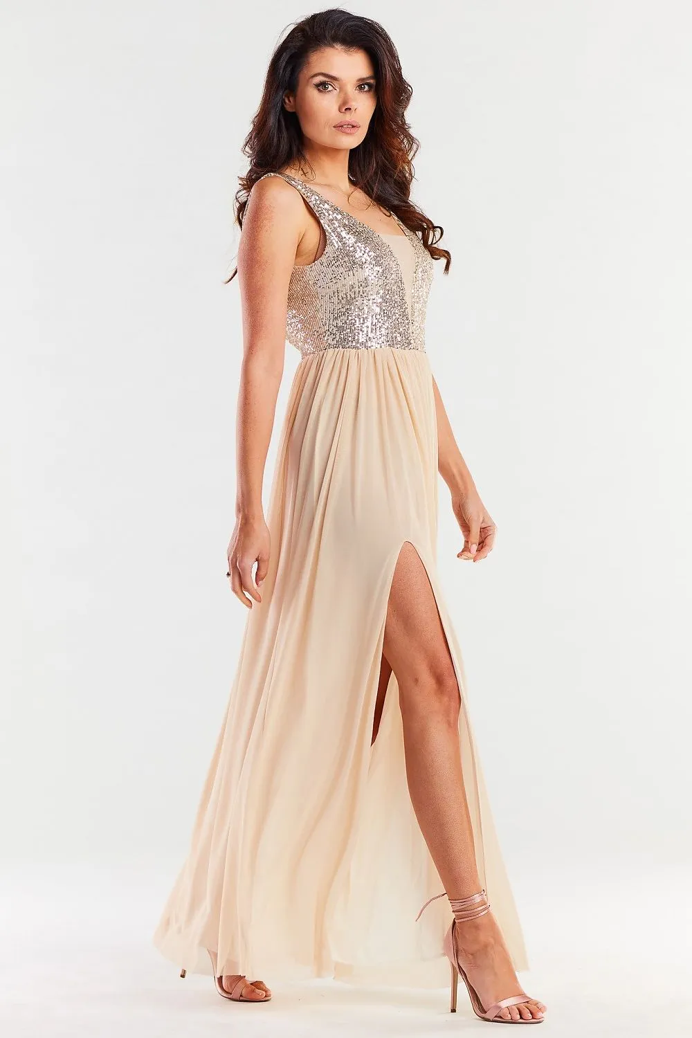 Long dress model 174302 awama