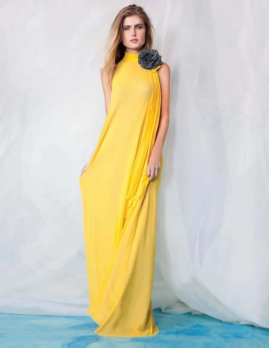 Long Halter Dress