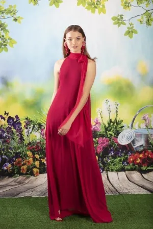 Long Halter Dress