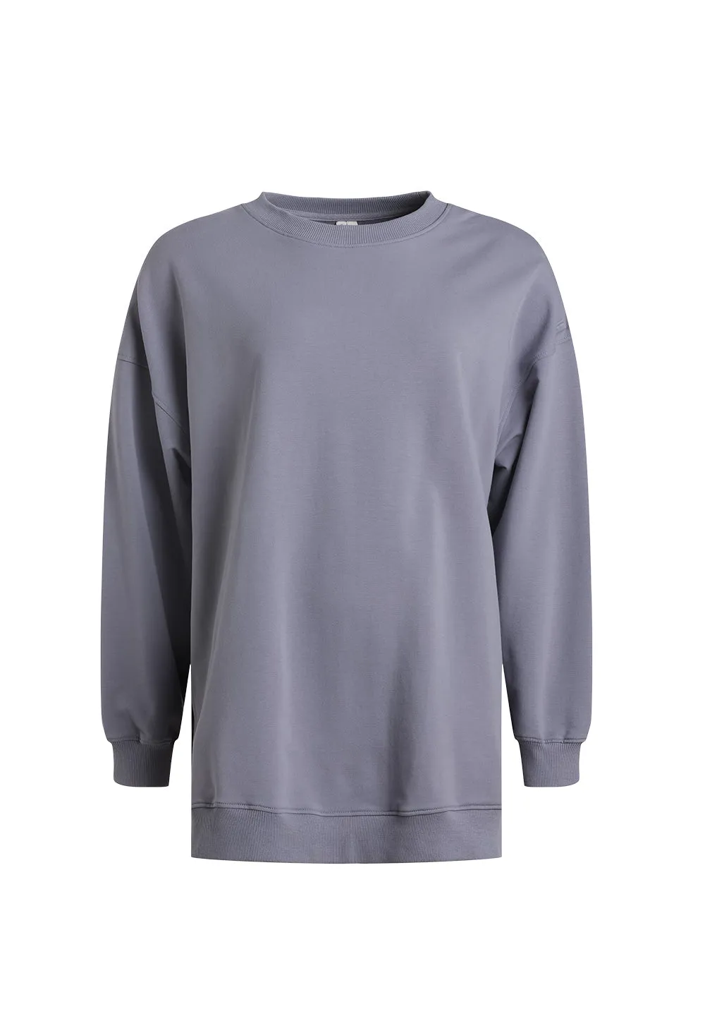Long oversized sweat Ivalo - twillight blue