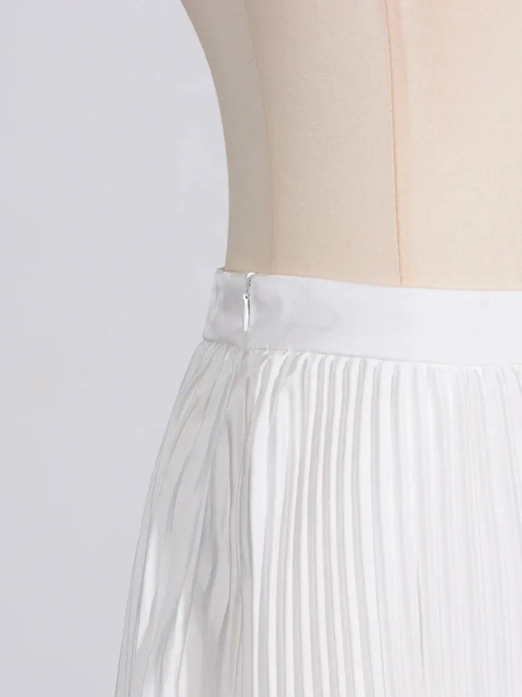 Long Sleeve Spliced Button Minimalist Two Piece Set