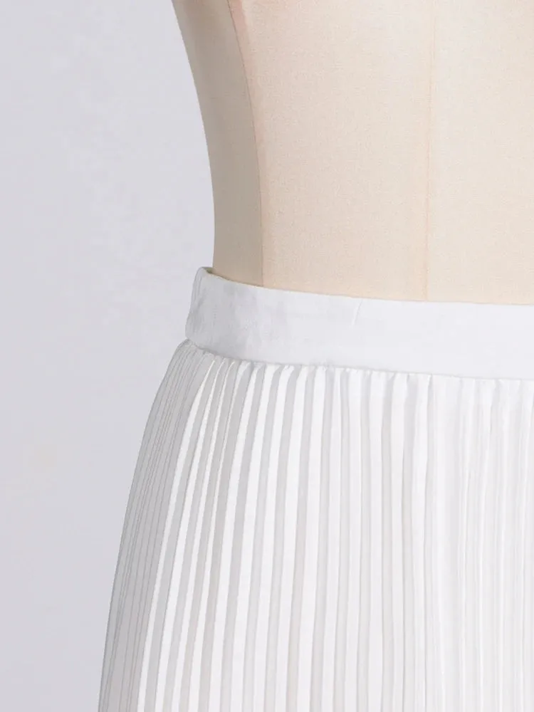 Long Sleeve Spliced Button Minimalist Two Piece Set