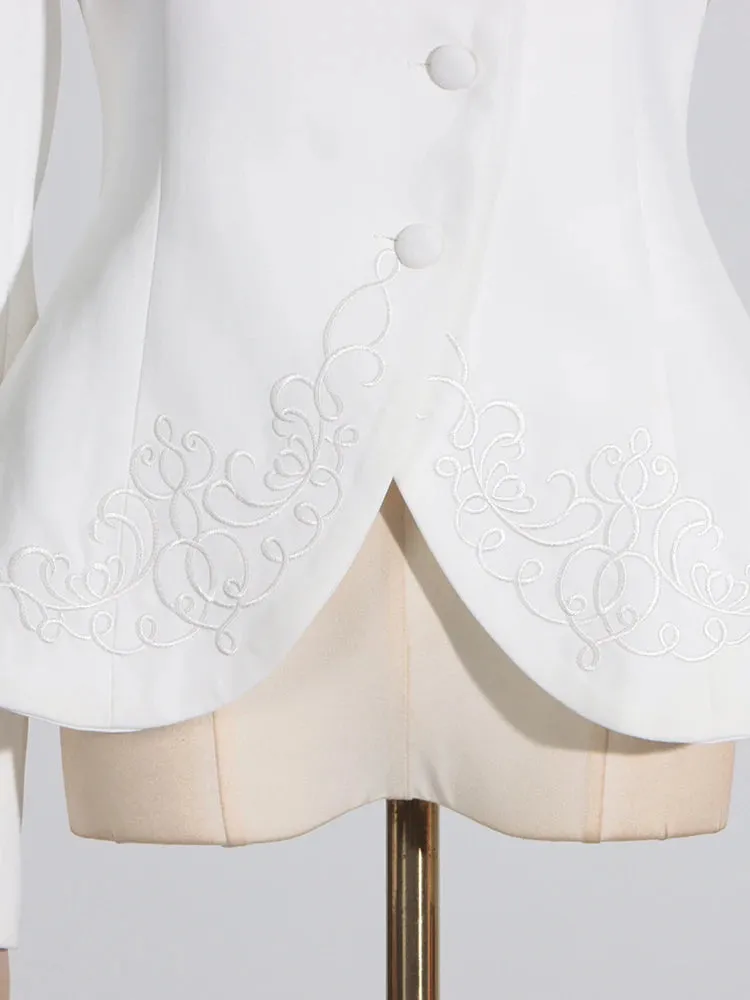 Long Sleeve Spliced Button Minimalist Two Piece Set
