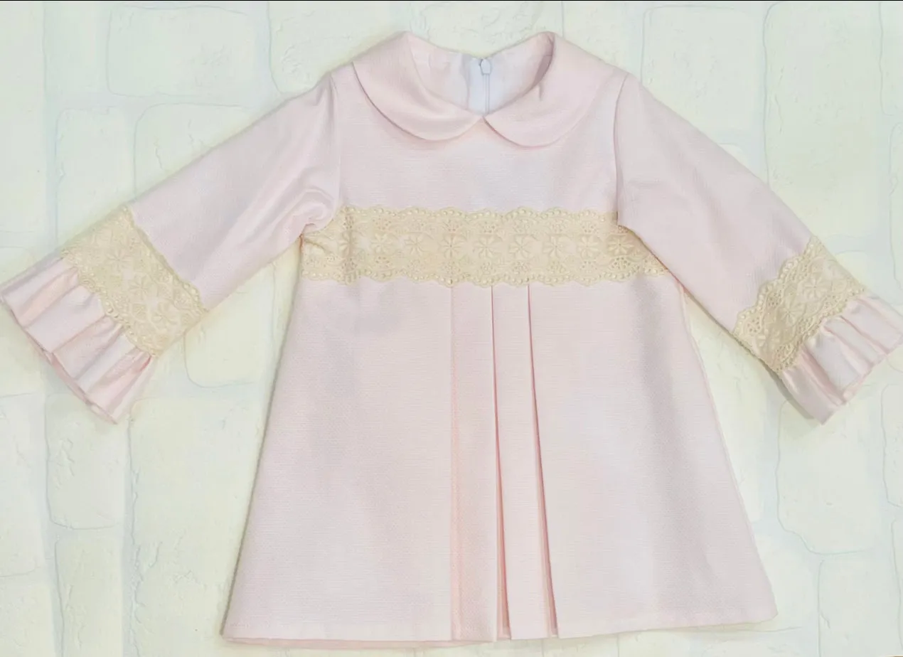 Lor Miral Girls Pink Dress