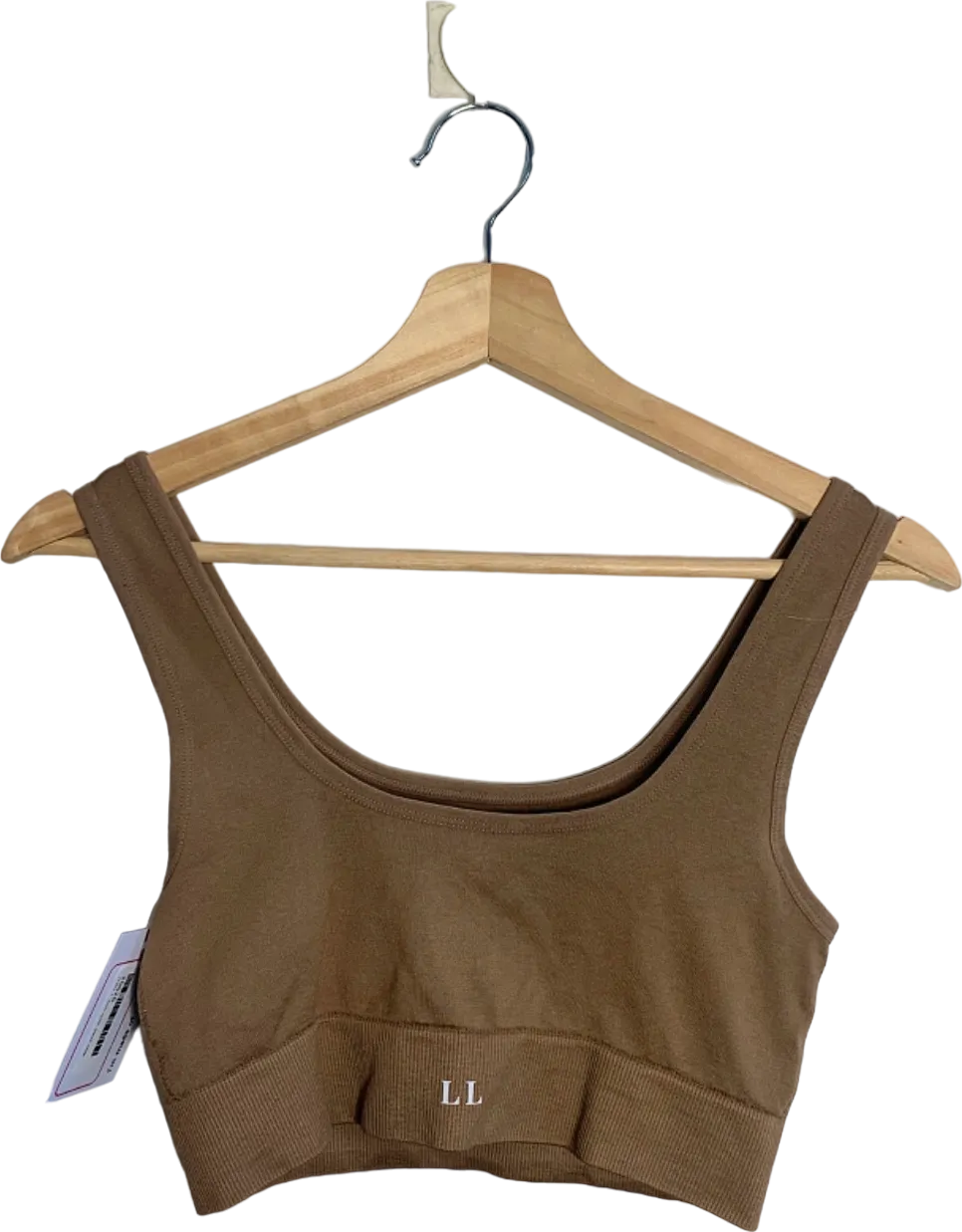 Love Leggings Brown Cropped Cami Top S UK 8-10