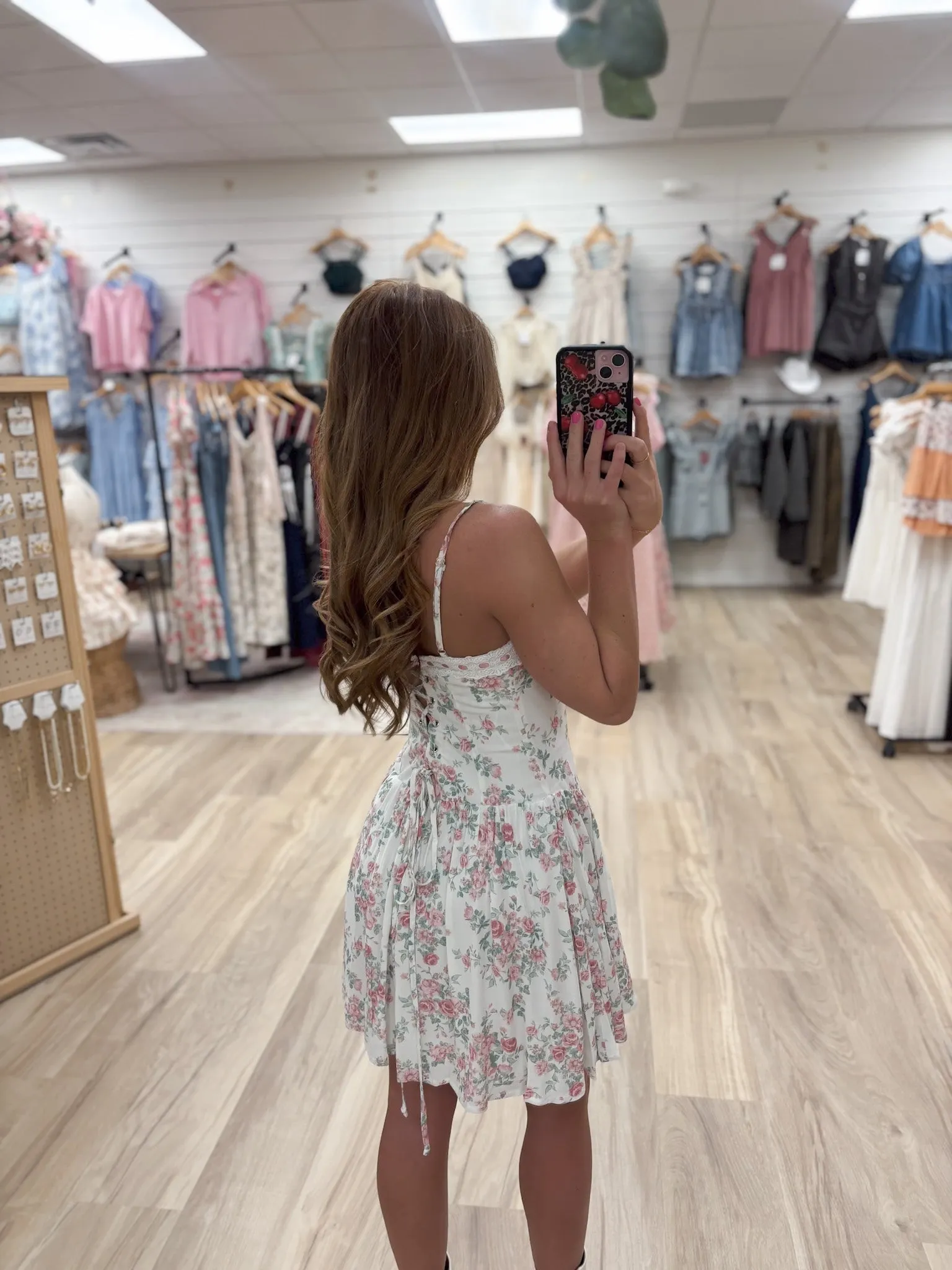 Lovely Florals Mini Dress