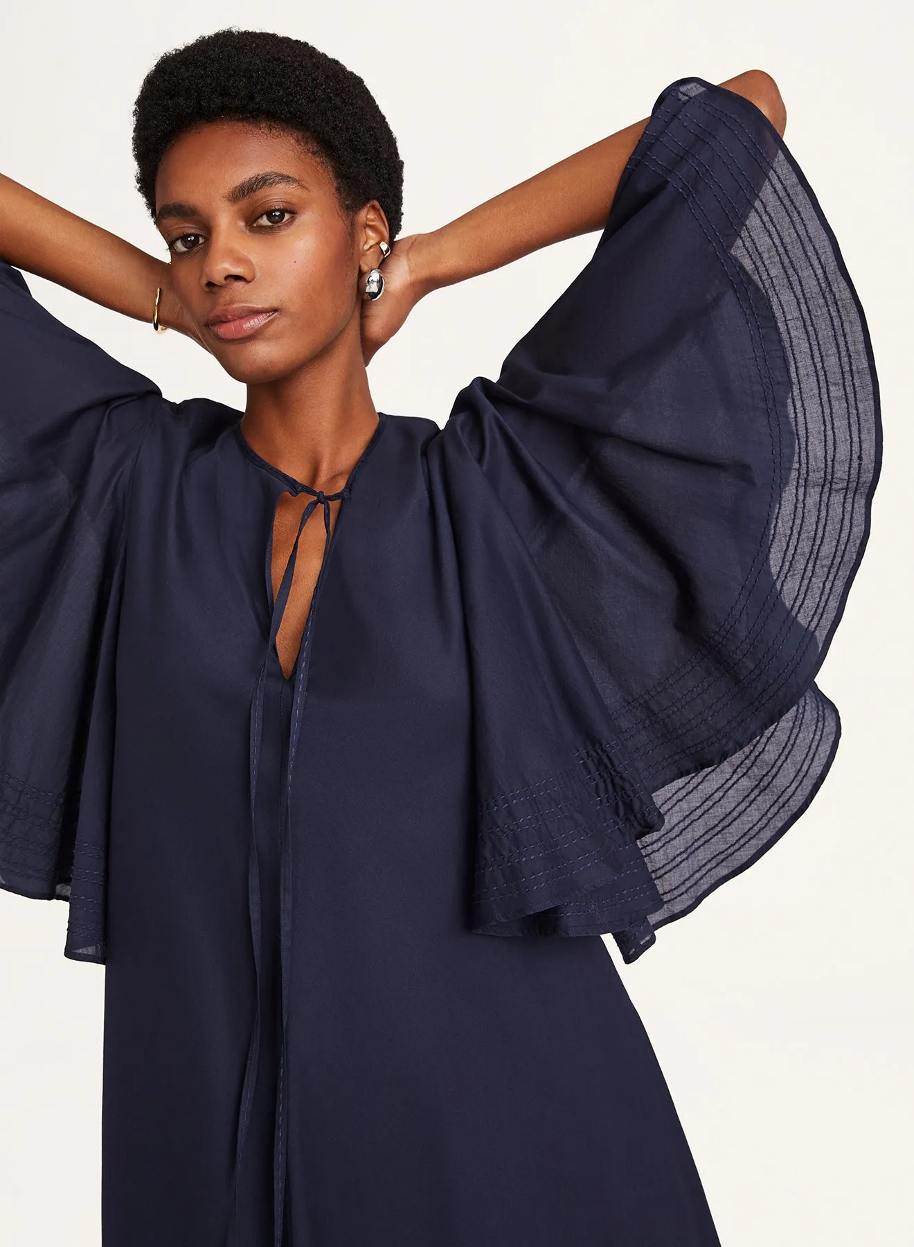 Lucerne Dress in Navy