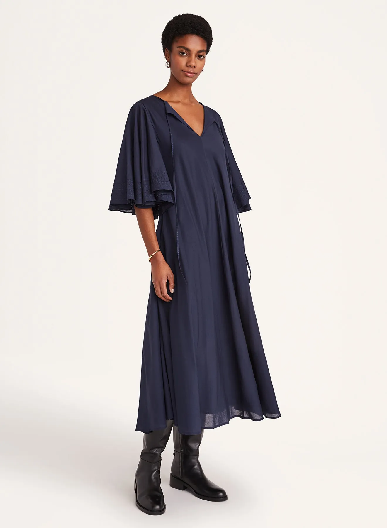 Lucerne Dress in Navy