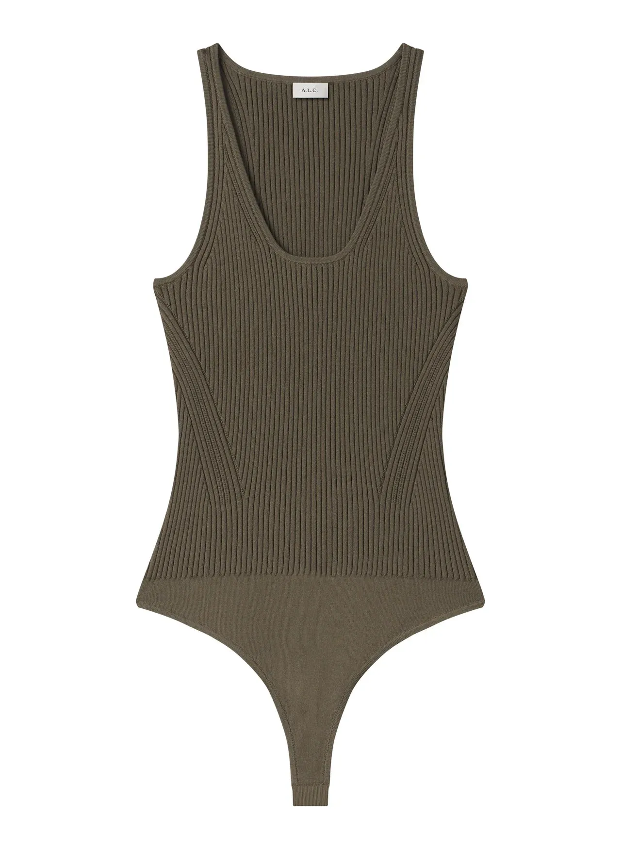 Lucy Bodysuit in Dark Sage