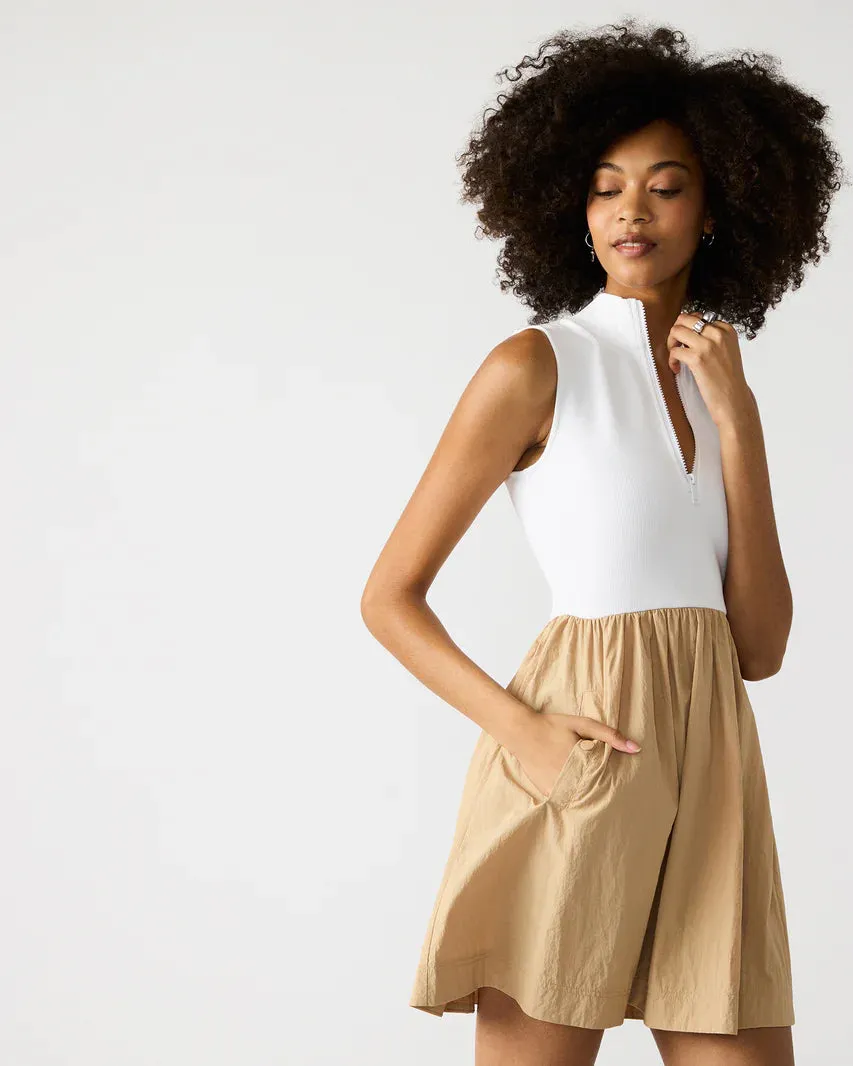 Lyon Dress Dusty Taupe