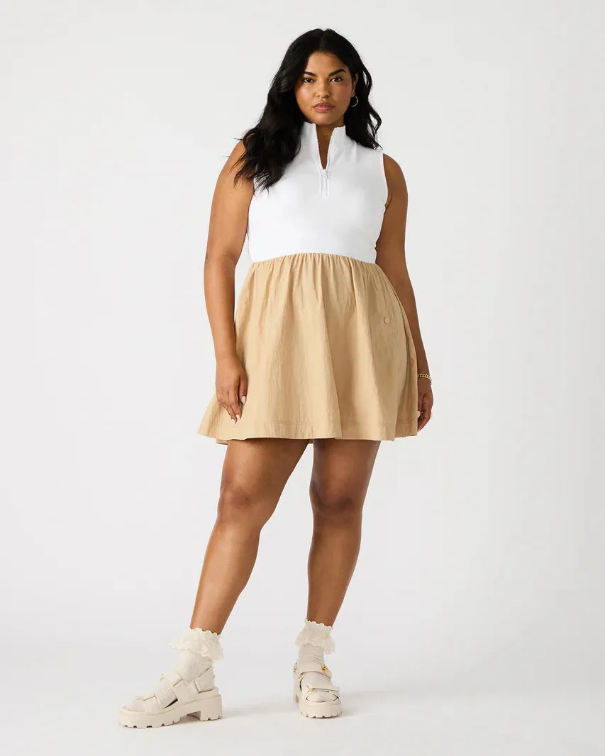Lyon Dress Dusty Taupe