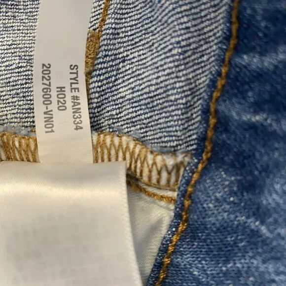 Madewell The High Rise Slim Boyjean Jeans Womens Blue Size 26