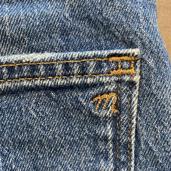 Madewell The High Rise Slim Boyjean Jeans Womens Blue Size 26