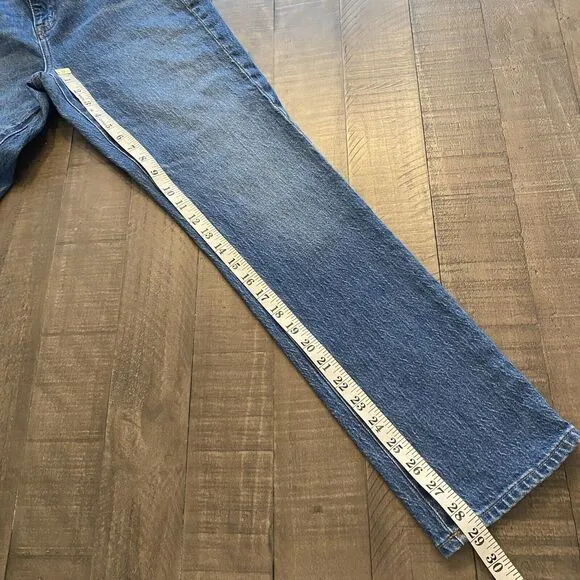 Madewell The High Rise Slim Boyjean Jeans Womens Blue Size 26