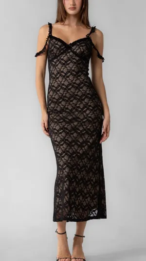 Madison Mesh Maxi Dress