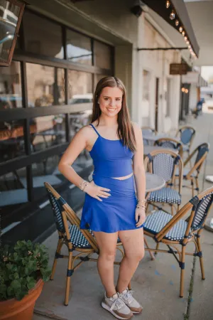 Maggie Skort in Royal