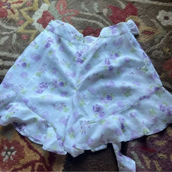 Majorelle flowy shorts