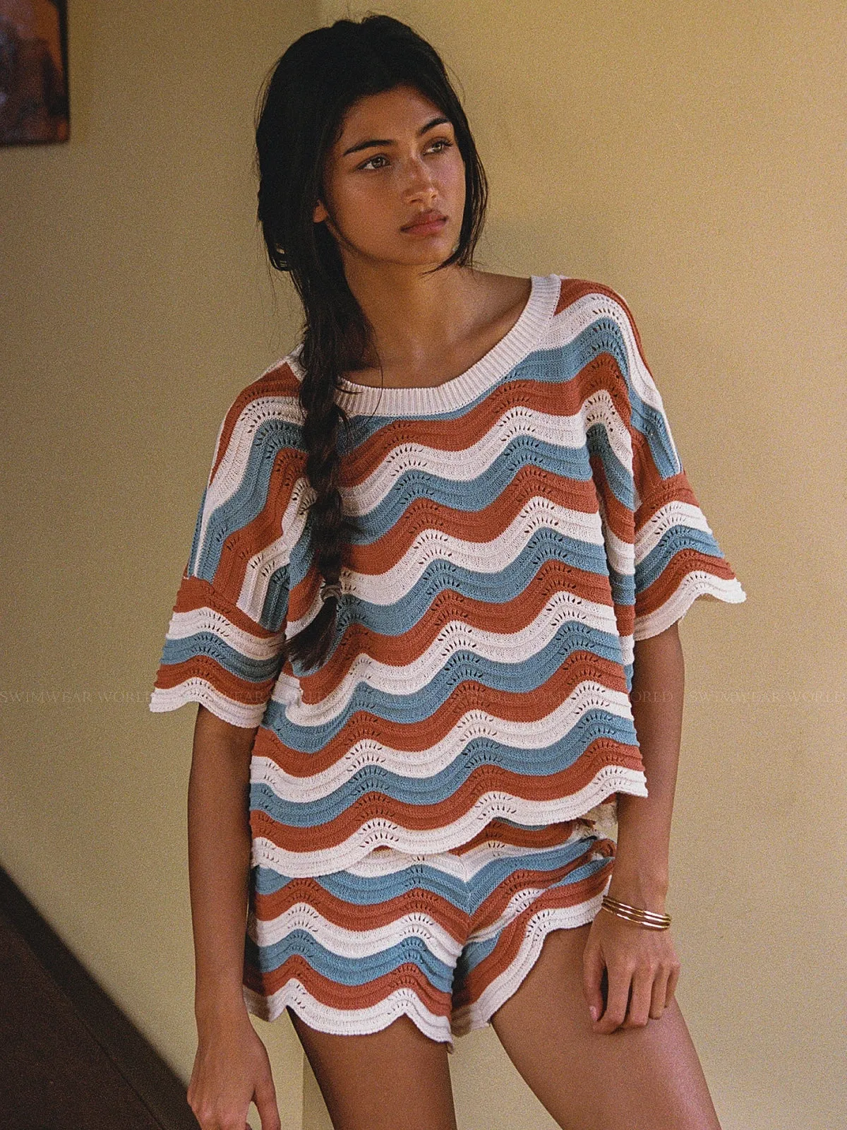 Make Waves Sweater-Make Waves Knit Short