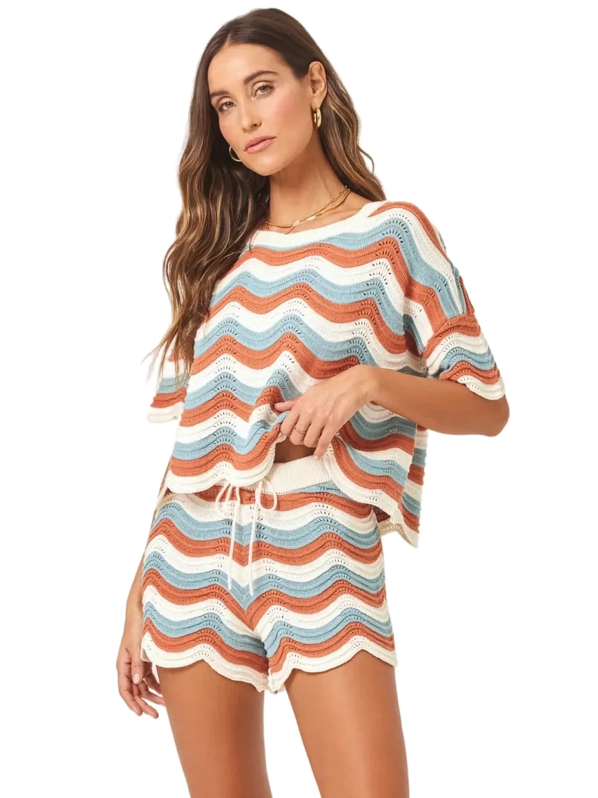 Make Waves Sweater-Make Waves Knit Short