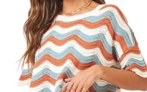 Make Waves Sweater-Make Waves Knit Short