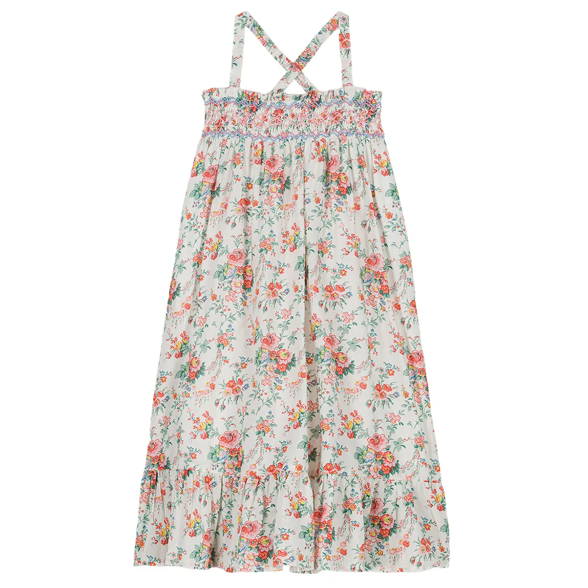 Marceline Cream Rosa Festa Dress