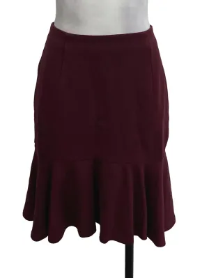 Maroon Skirt