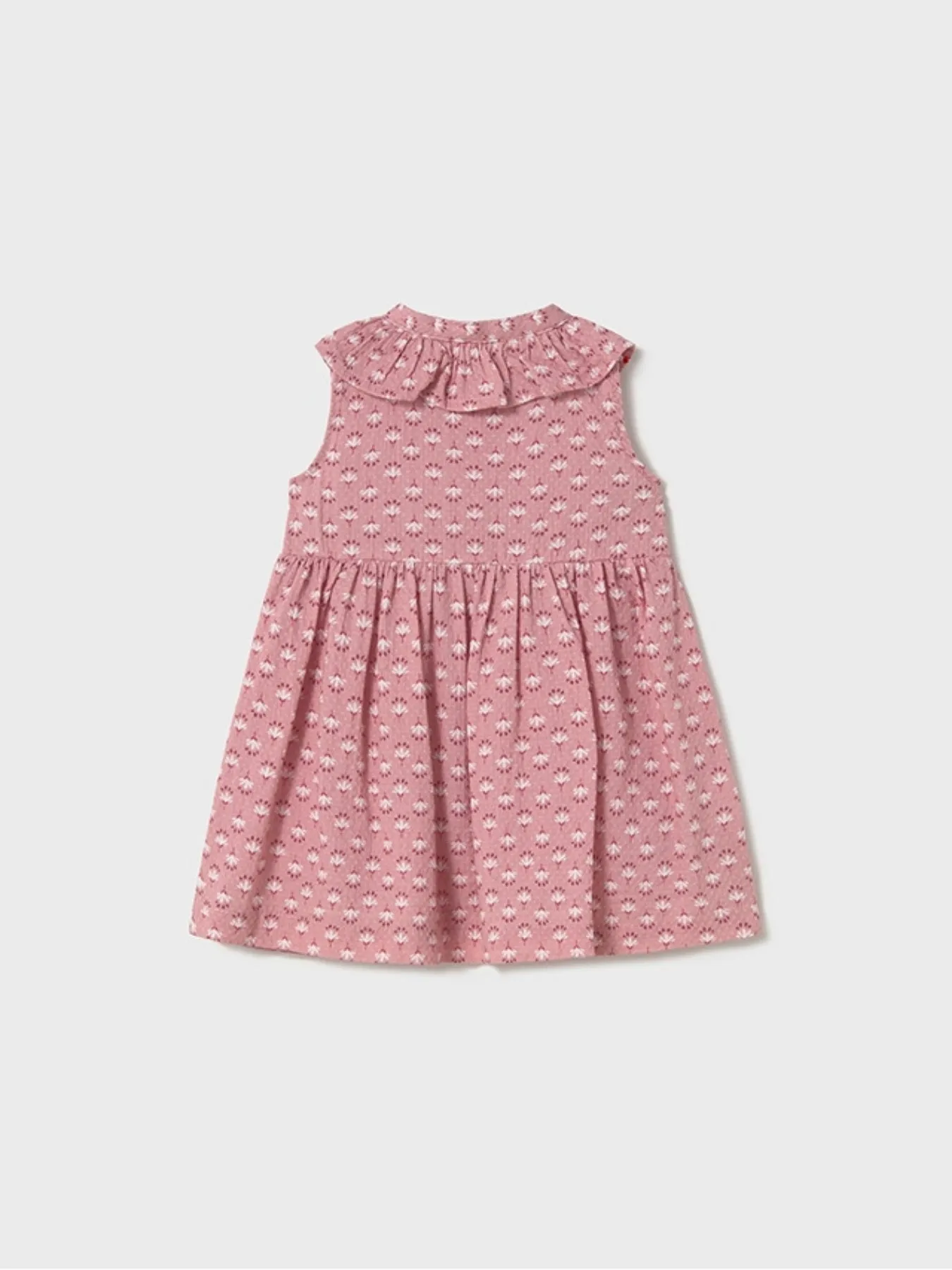 Mayoral Toddler Girl Floral Dress - Rose