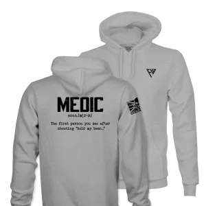 MEDIC TAG & BACK HOODIE