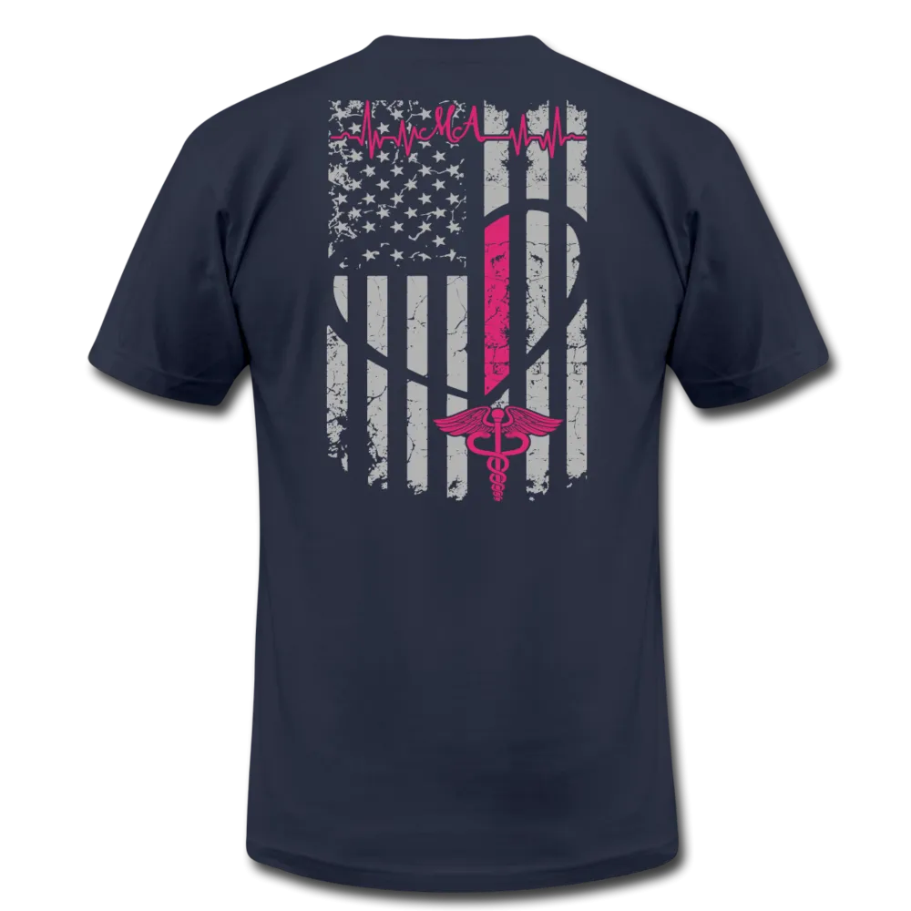 Medical Assistant Flag Men's Jersey T-Shirt (CK1245)