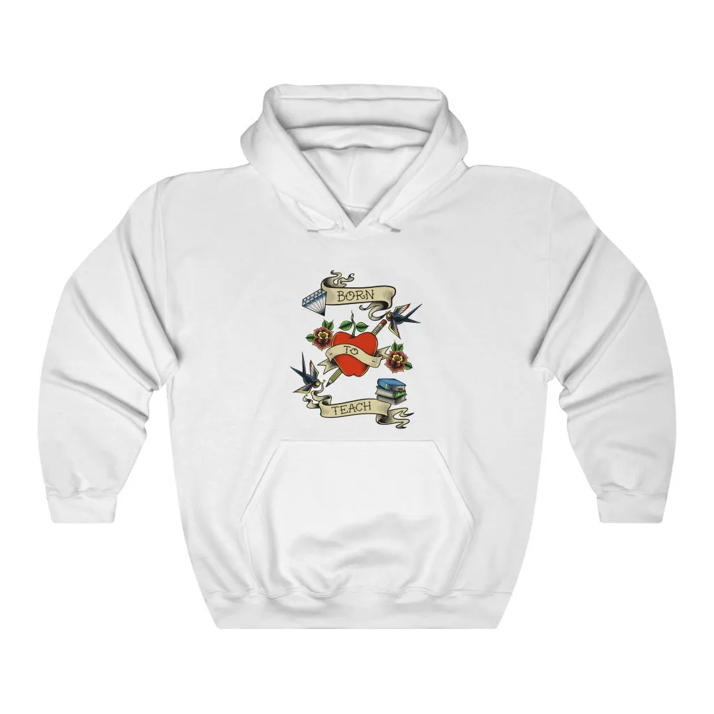 Men's Born to Teach Pullover Hoodie