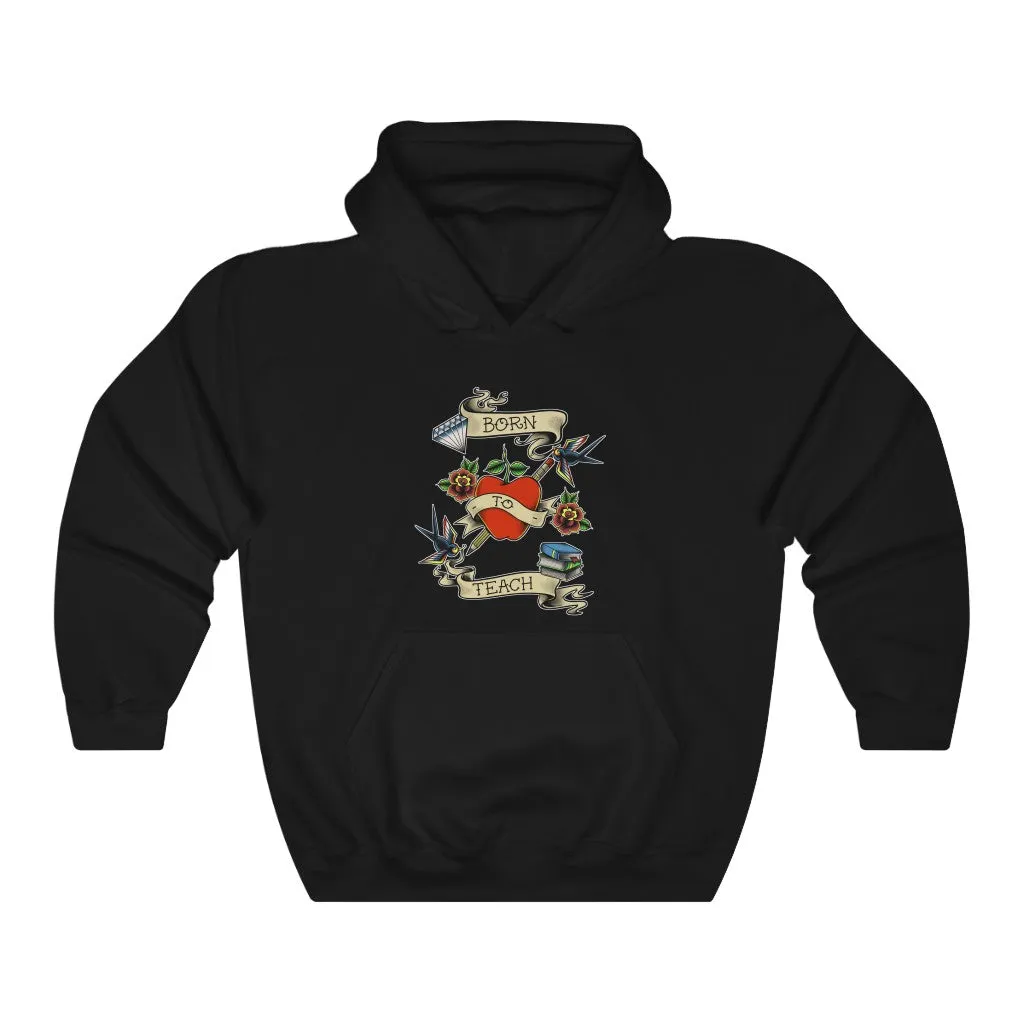 Men's Born to Teach Pullover Hoodie