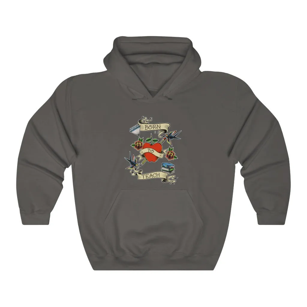 Men's Born to Teach Pullover Hoodie