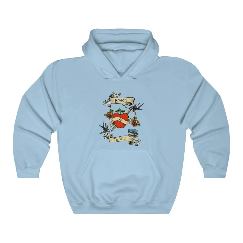 Men's Born to Teach Pullover Hoodie