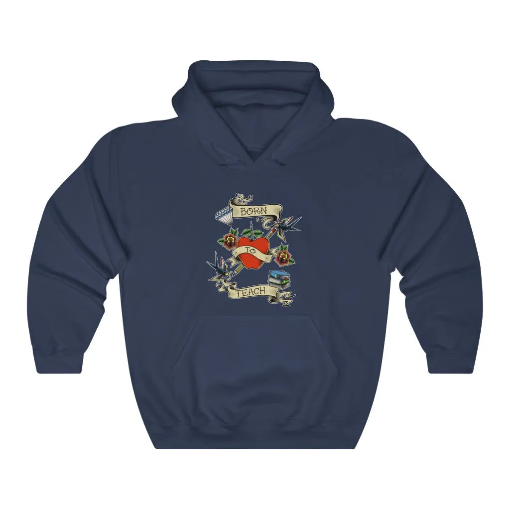 Men's Born to Teach Pullover Hoodie